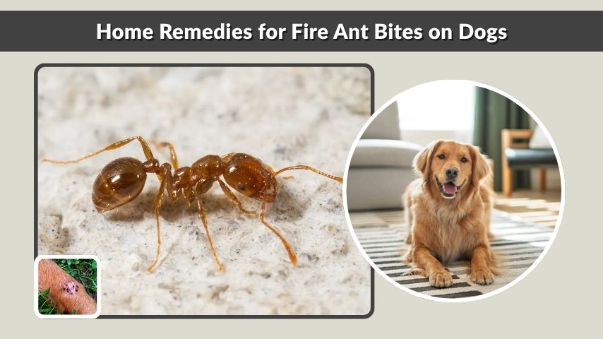 Home Remedies for Fire Ant Bites on Dogs