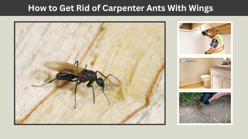 How to Get Rid of Carpenter Ants With Wings