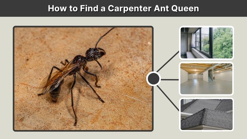 How to Find a Carpenter Ant Queen