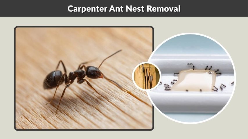 Carpenter Ant Nest Removal