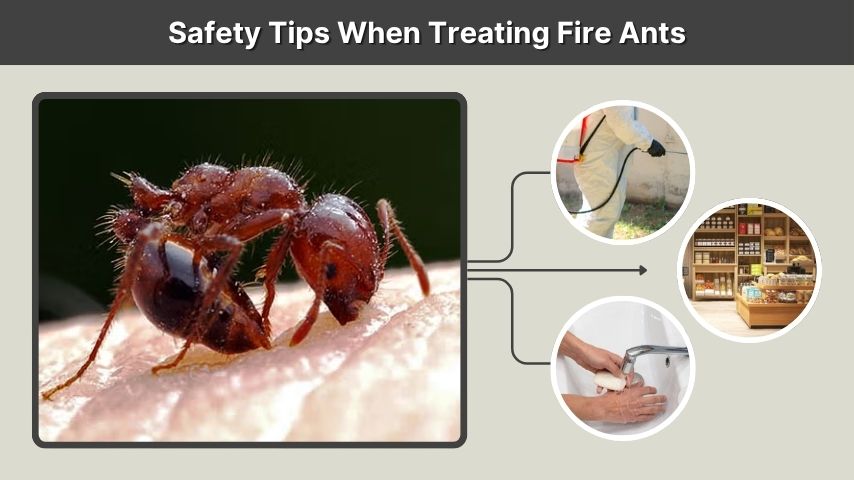 Safety Tips When Treating Fire Ants