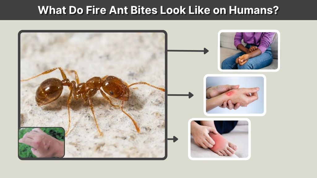 What Do Fire Ant Bites Look Like on Humans?