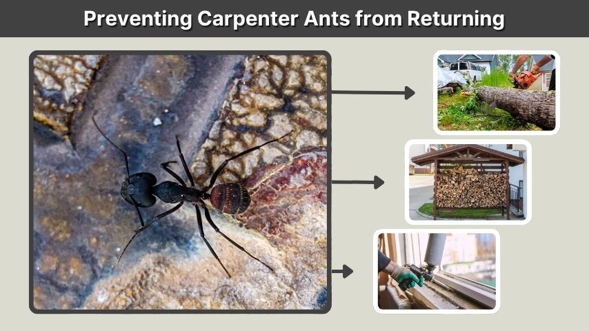 Preventing Carpenter Ants from Returning