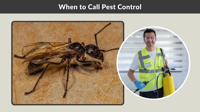 When to Call Pest Control
