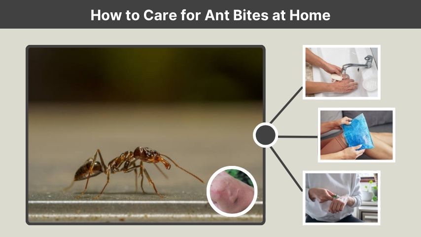 How to Care for Ant Bites at Home