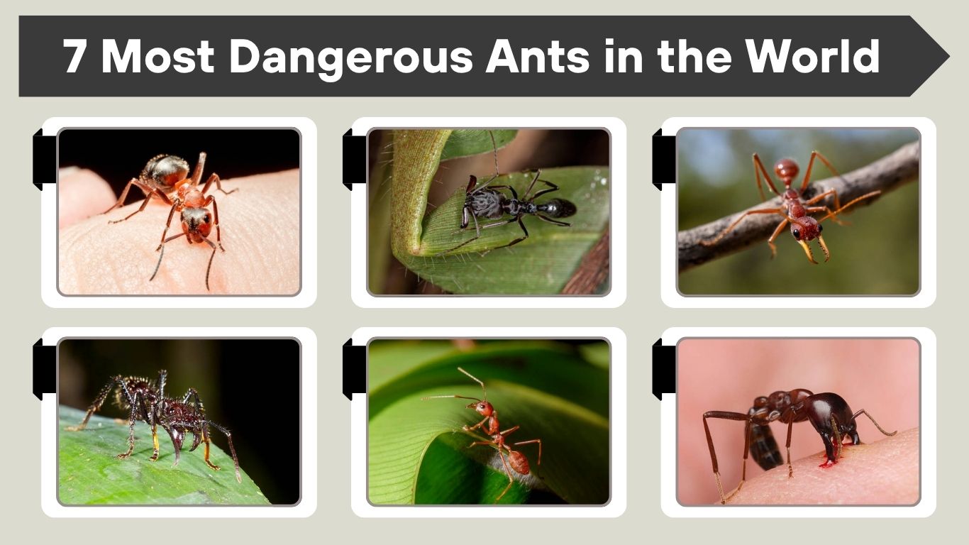 7 Most Dangerous Ants in the World