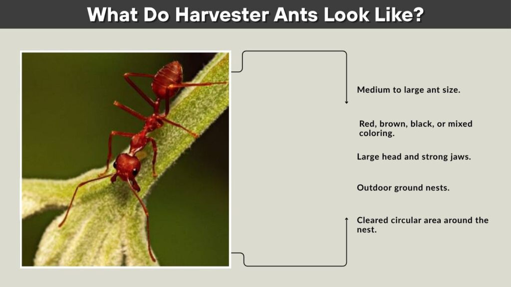 What Do Harvester Ants Look Like?