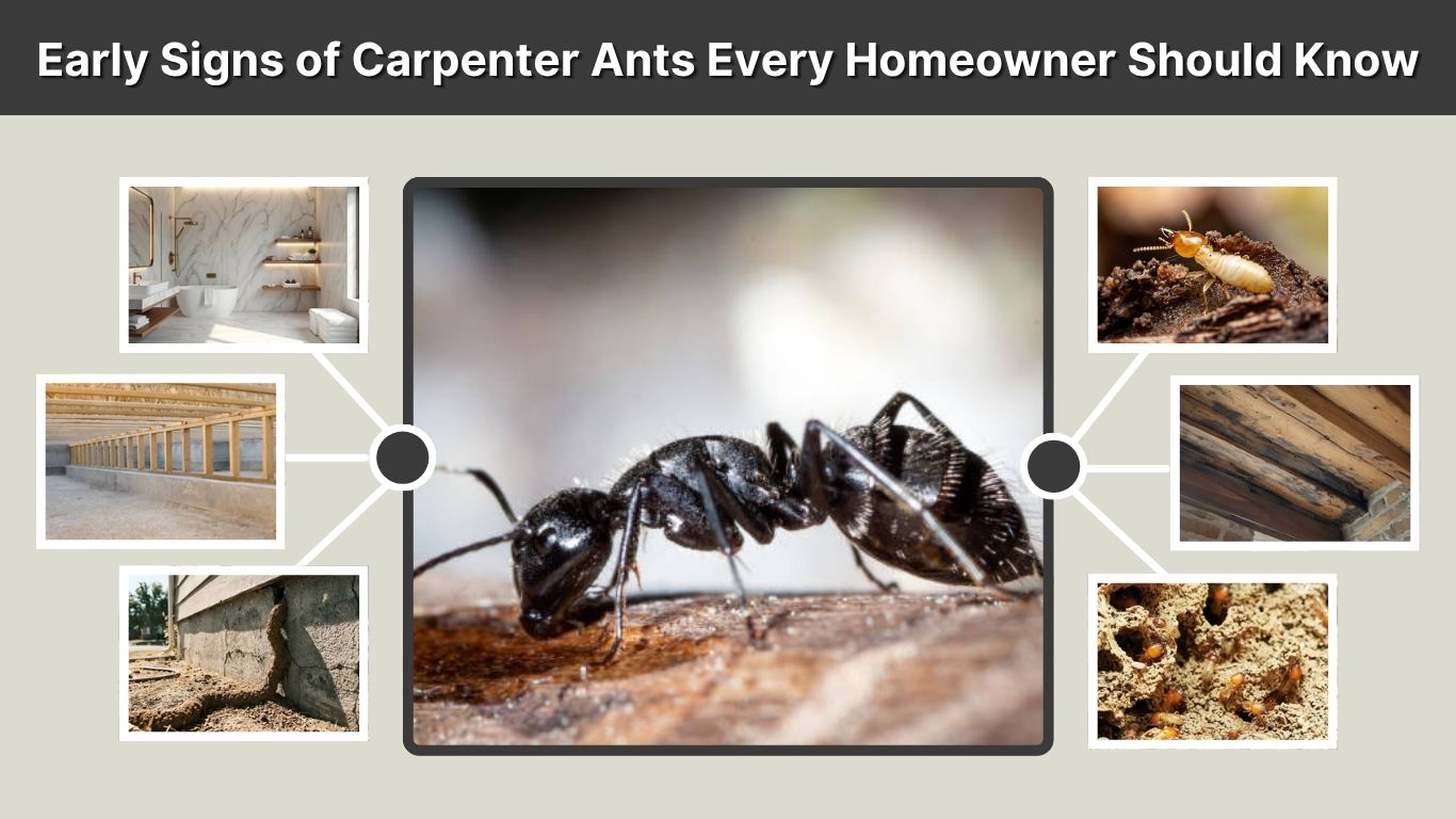 Early Signs of Carpenter Ants Every Homeowner Should Know