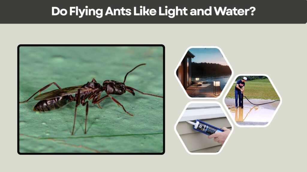 Do Flying Ants Like Light and Water?