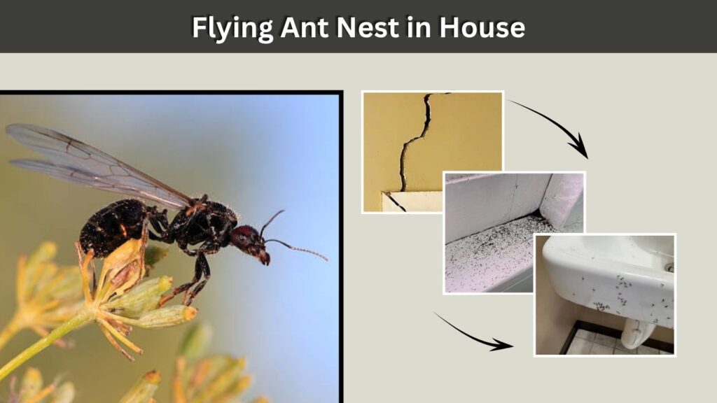 Flying Ant Nest in House