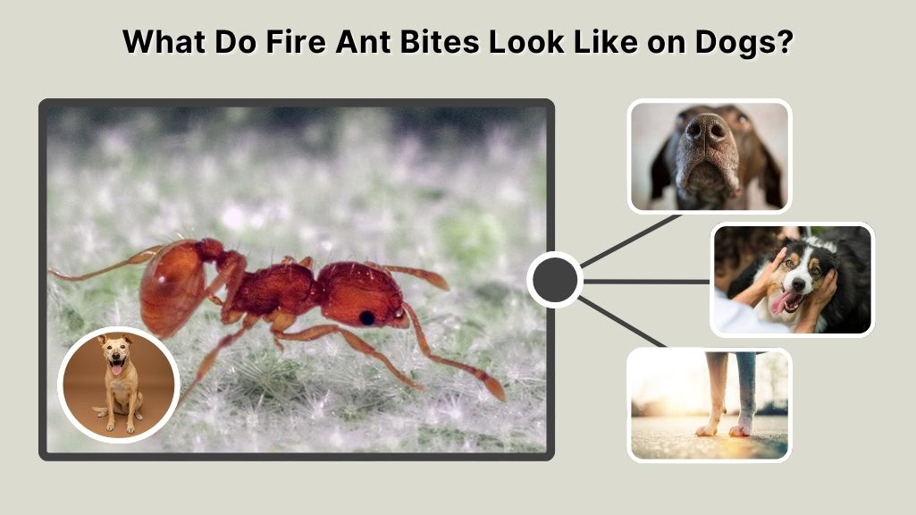 What Do Fire Ant Bites Look Like on Dogs?