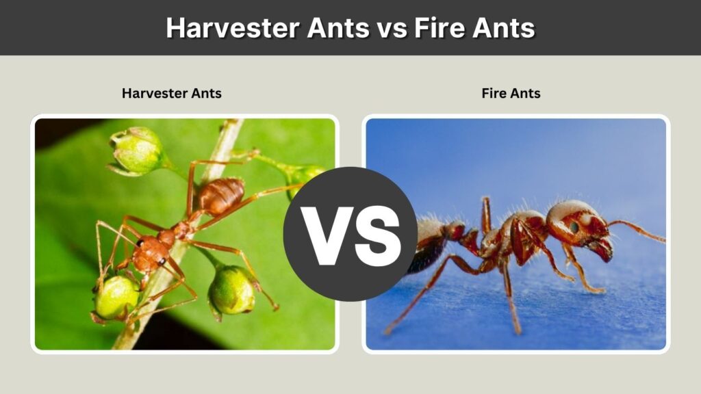 Harvester Ants vs Fire Ants