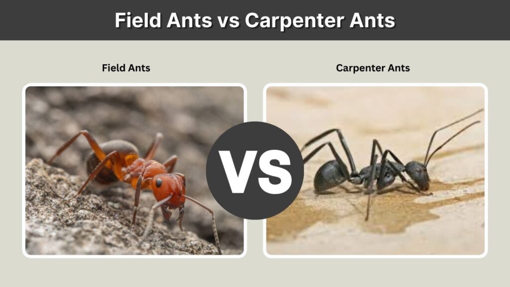 Field Ants vs Carpenter Ants