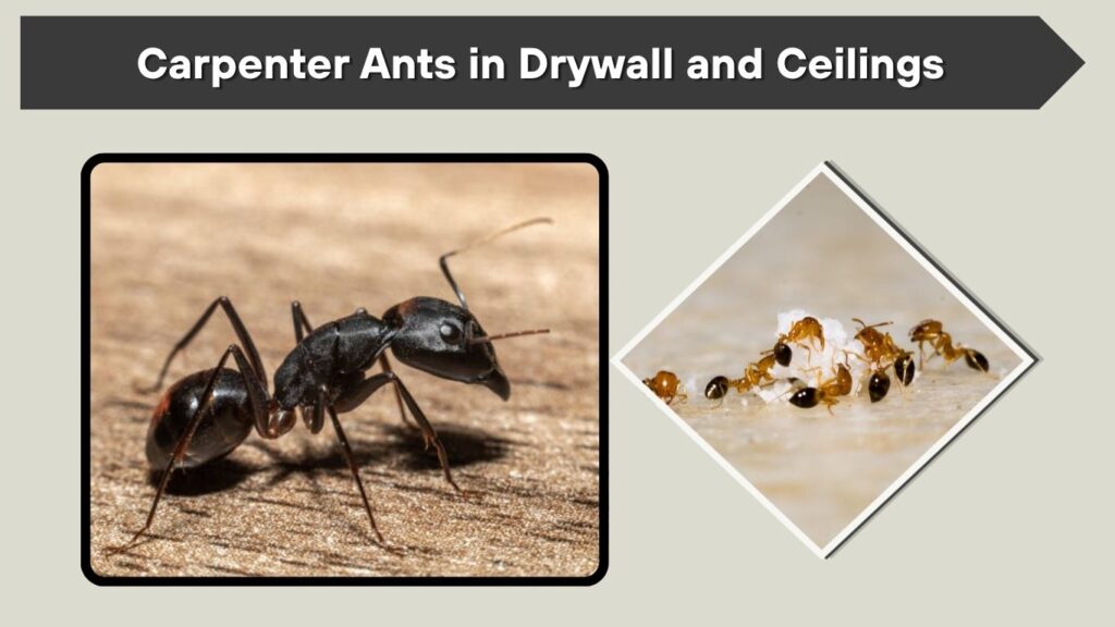 Carpenter Ants in Drywall and Ceilings