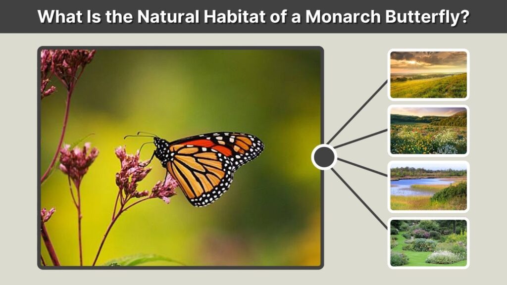What Is the Natural Habitat of a Monarch Butterfly?
