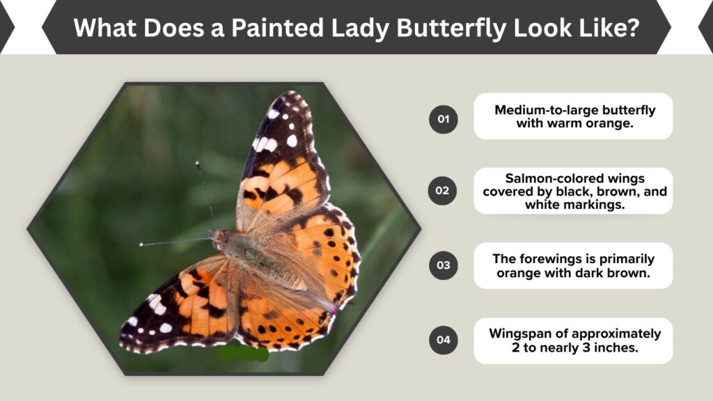 What Does a Painted Lady Butterfly Look Like?