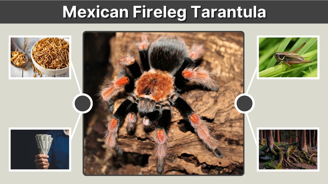 Mexican Fireleg Tarantula: Habitat, Diet, Care & Facts