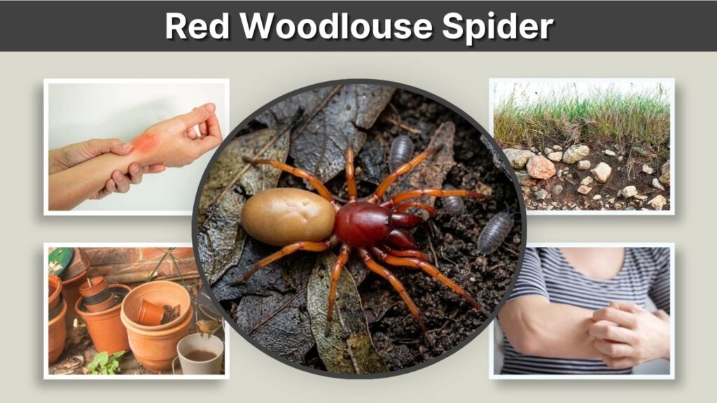 Red Woodlouse Spider: Identification, Bite, and Habitat
