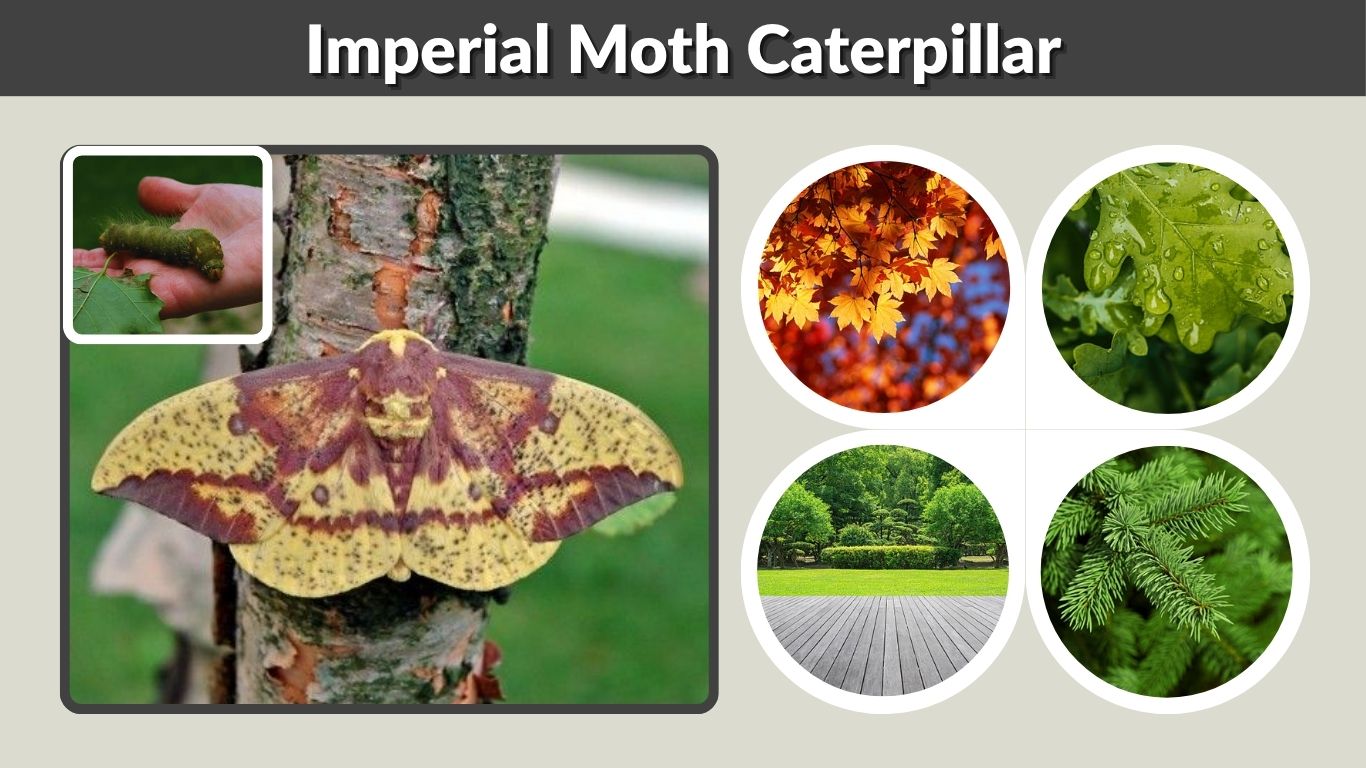 Imperial Moth Caterpillar: Diet, Size and Life Cycle