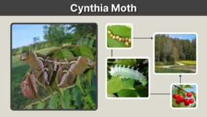 Cynthia Moth: Caterpillar, Diet, Habitat & Facts