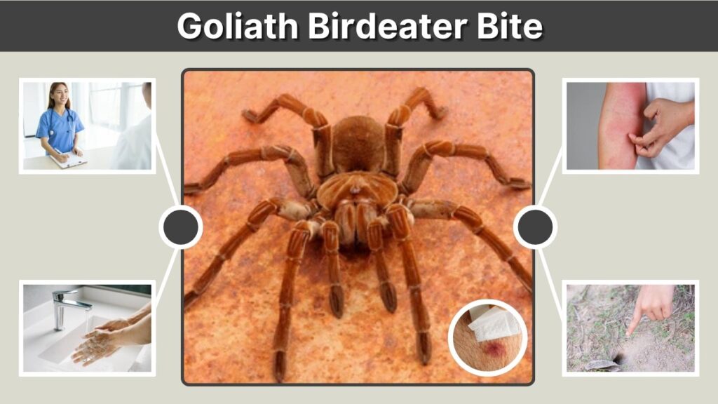 Goliath Birdeater Bite: Pain, Wound, Symptoms & Risks