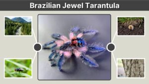 Brazilian Jewel Tarantula: Size, Care, Habitat & Facts