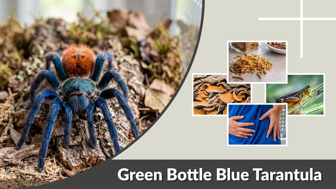 Green Bottle Blue Tarantula: Care, Size, Lifespan & Facts