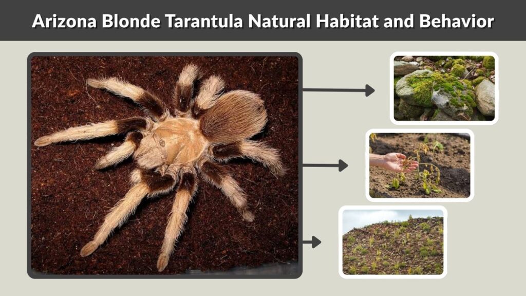 Arizona Blonde Tarantula Natural Habitat and Behavior