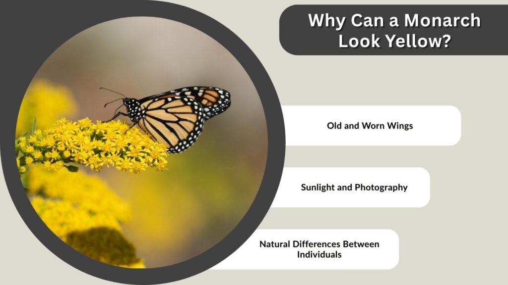 Why Can a Monarch Look Yellow?