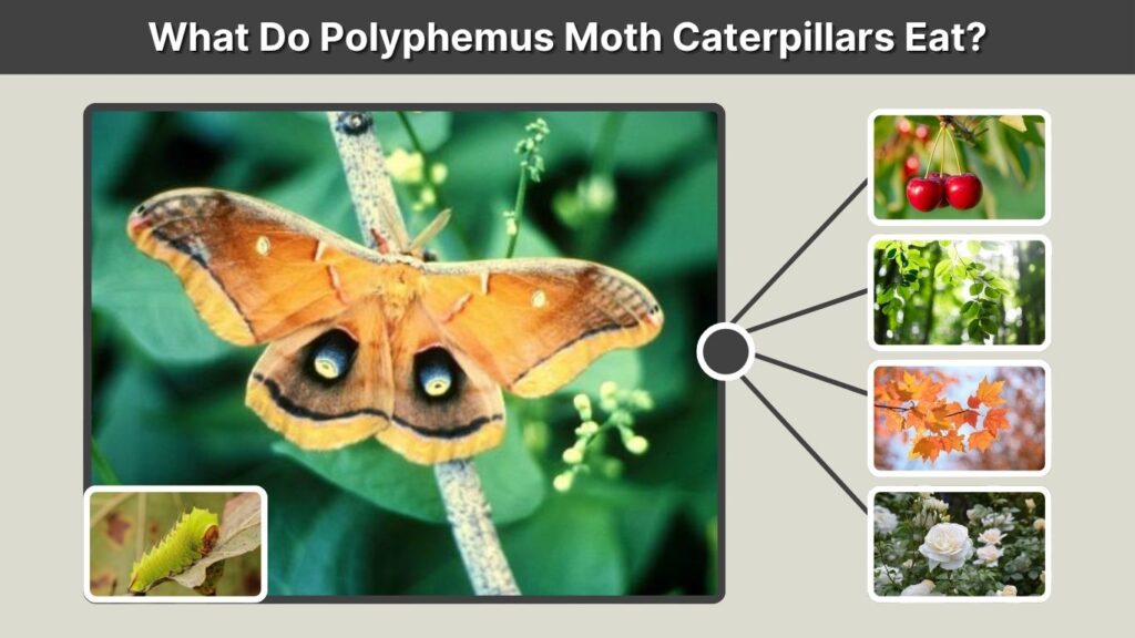What Do Polyphemus Moth Caterpillars Eat?