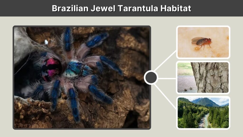 Brazilian Jewel Tarantula Habitat