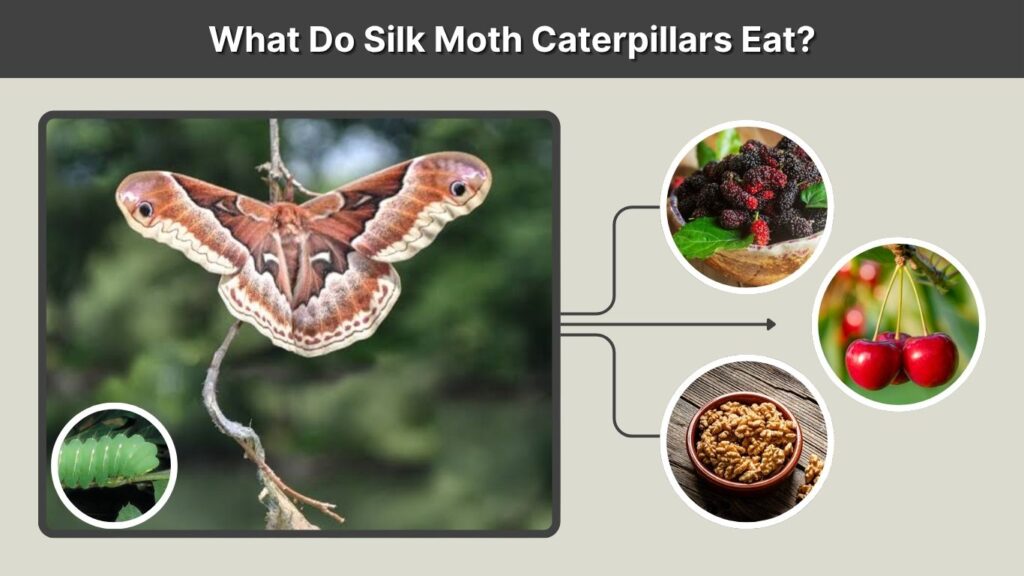 What Do Silk Moth Caterpillars Eat?