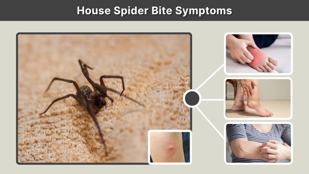 House Spider Bite Symptoms