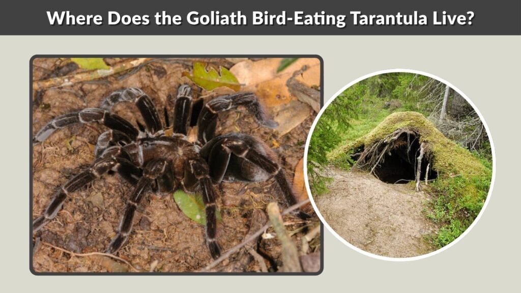 Where Does the Goliath Bird-Eating Tarantula Live?