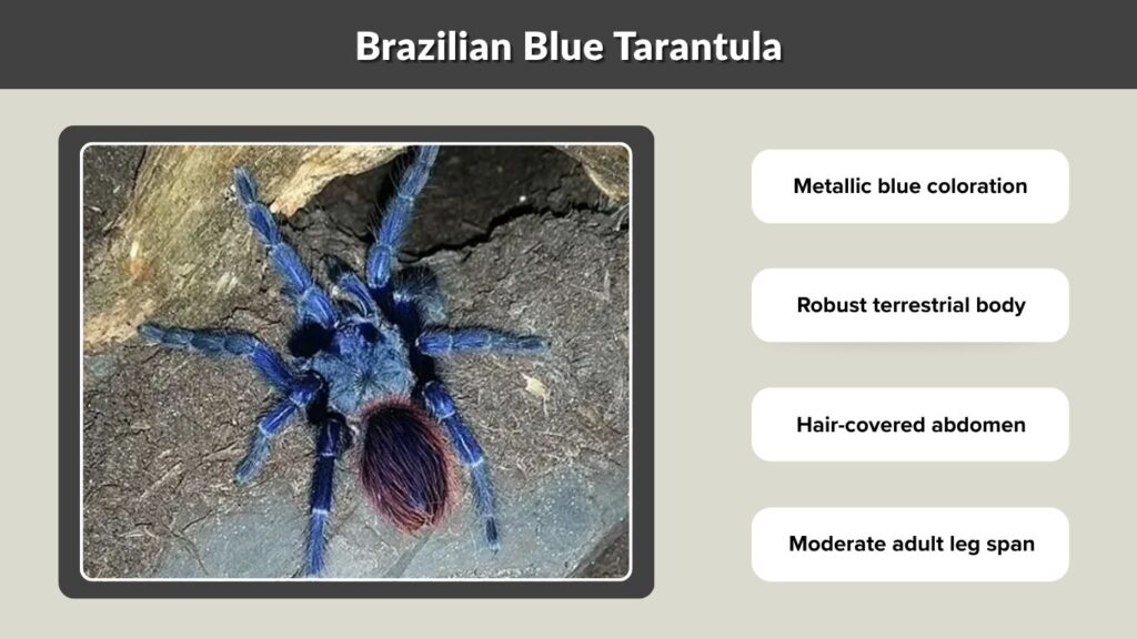 Brazilian Blue Tarantula