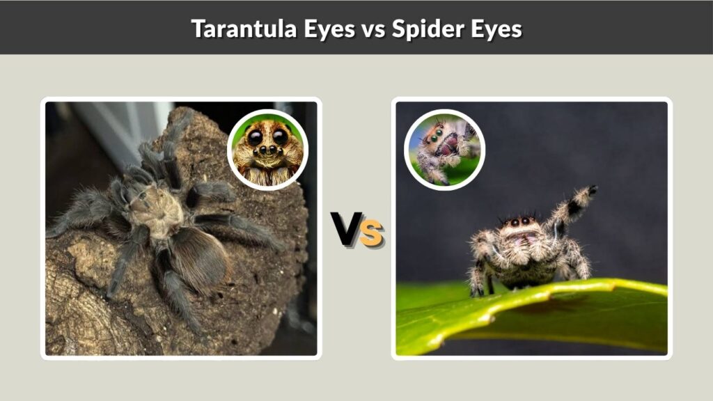 Tarantula Eyes vs Spider Eyes