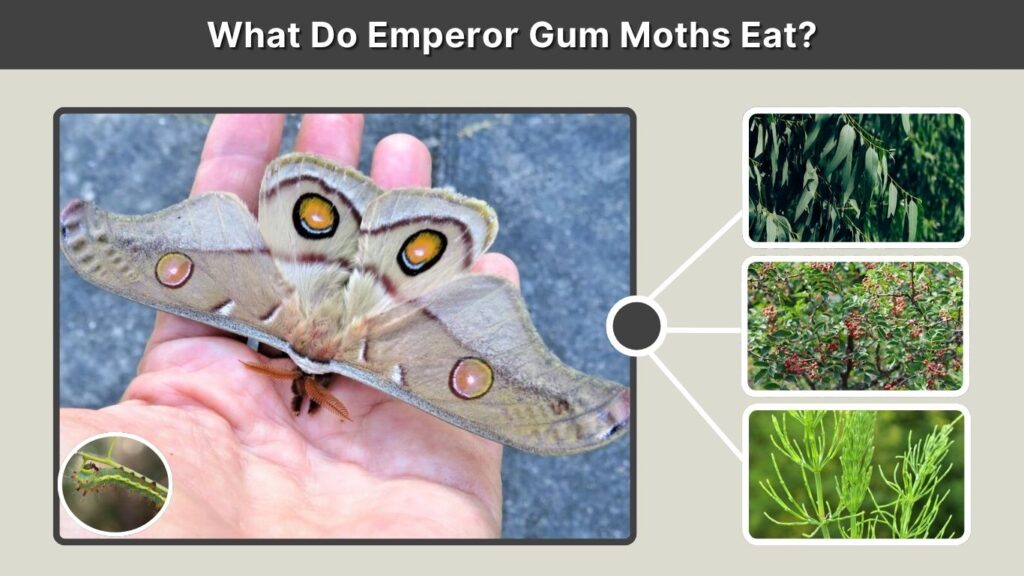 What Do Emperor Gum Moths Eat?