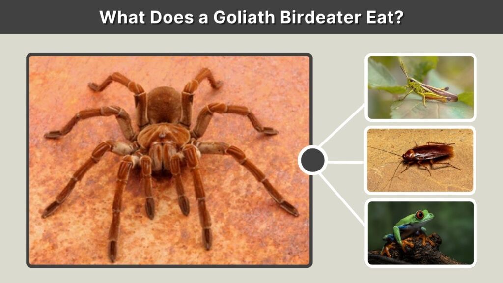 What Does a Goliath Birdeater Eat?