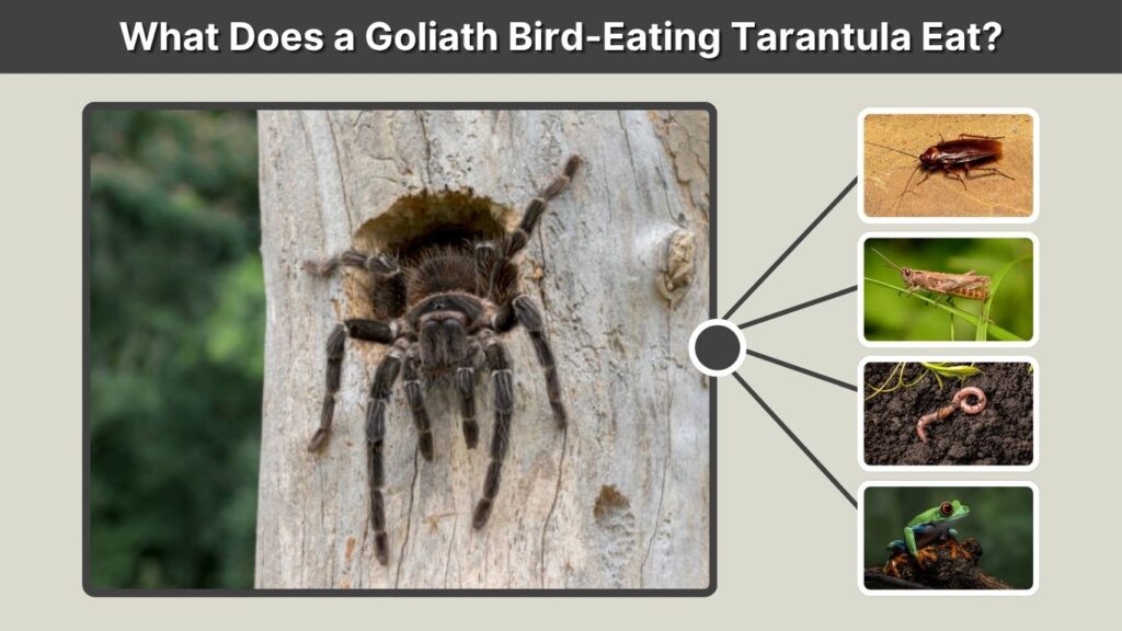 What Does a Goliath Bird-Eating Tarantula Eat?