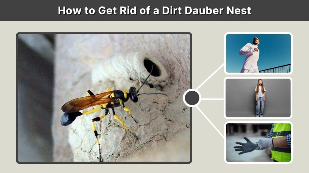 How to Get Rid of a Dirt Dauber Nest