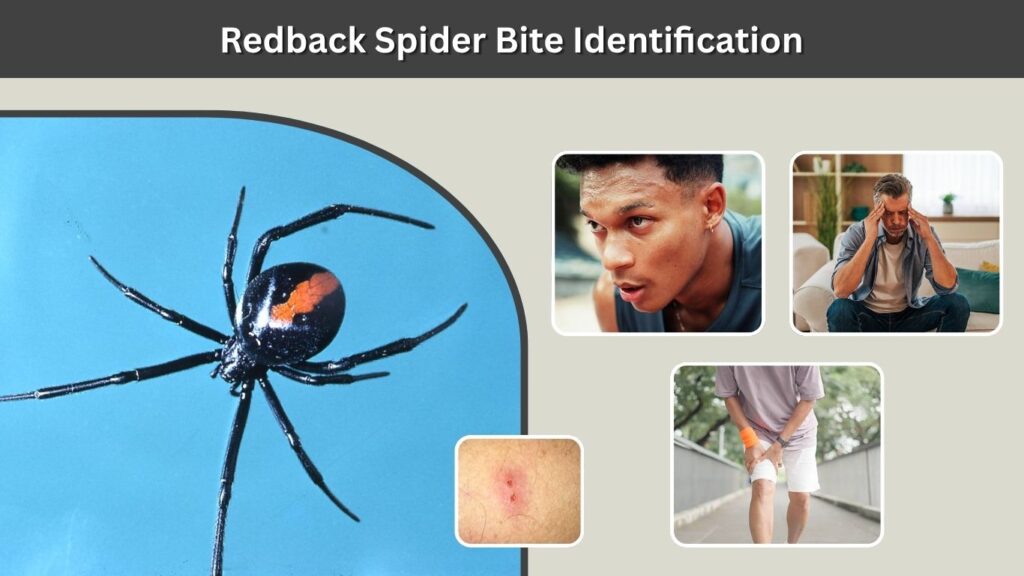 Redback Spider Bite Identification