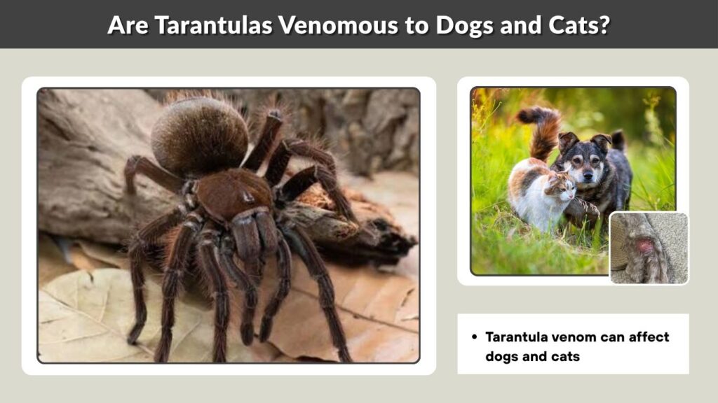 Are Tarantulas Venomous to Dogs and Cats?
