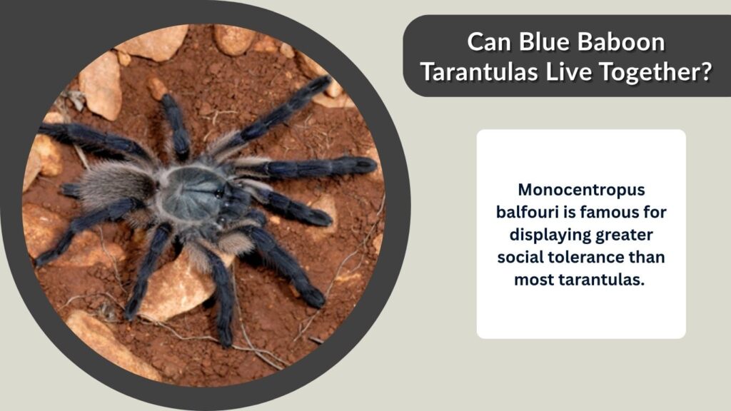 Can Blue Baboon Tarantulas Live Together?