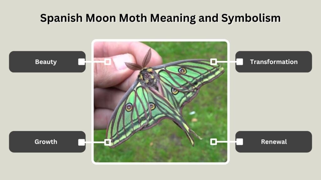 Spanish Moon Moth Meaning and Symbolism