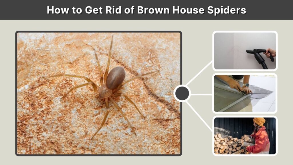 How to Get Rid of Brown House Spiders
