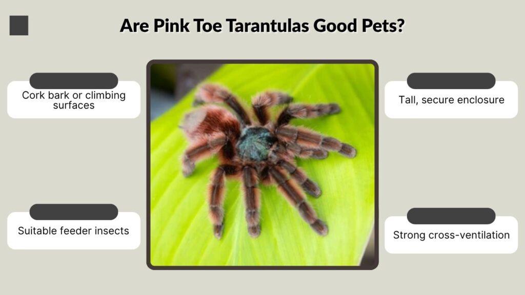 Are Pink Toe Tarantulas Good Pets?