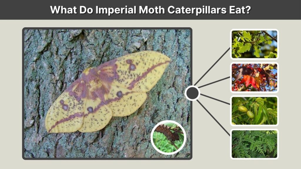 What Do Imperial Moth Caterpillars Eat?