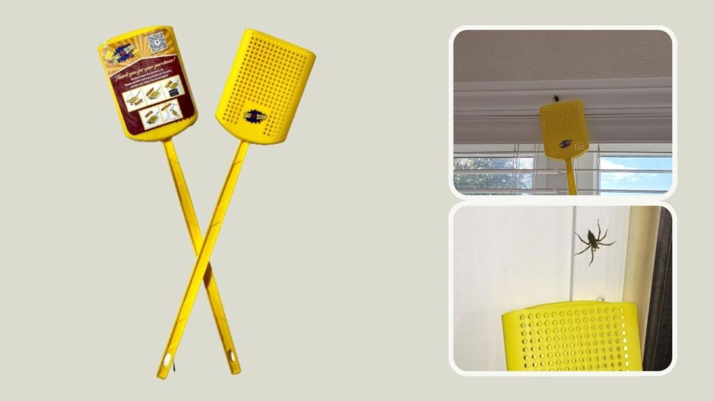 Swat-N-Scoop Spider Catcher and Fly Swatter