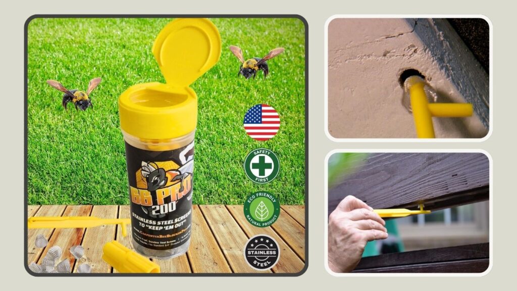 BB PRO 200 Carpenter Bee Blocker Kit