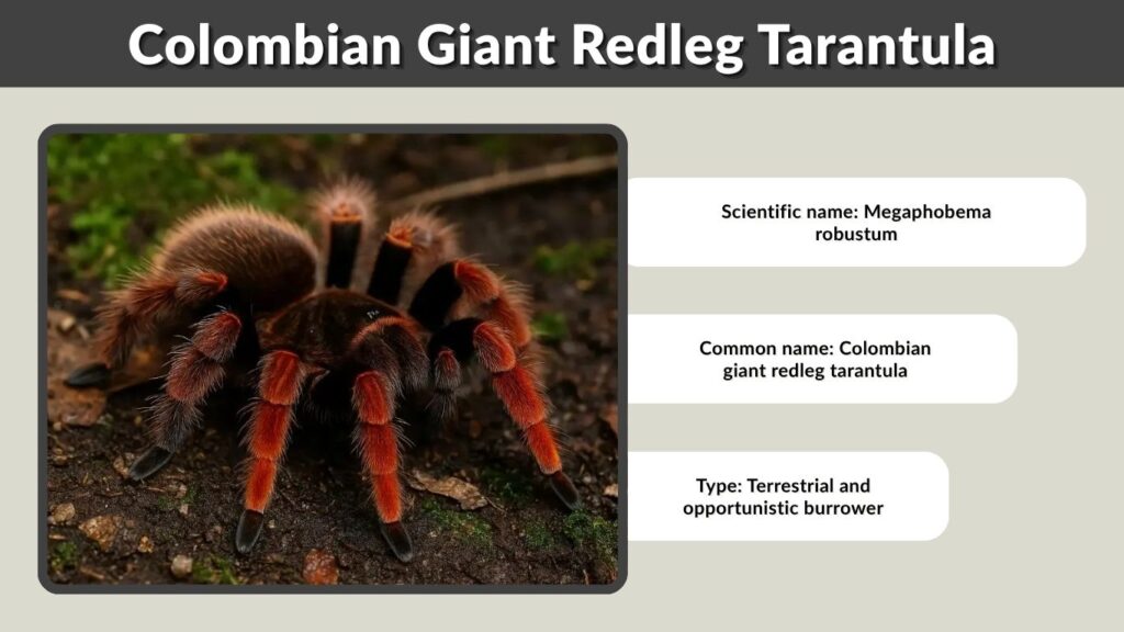 Colombian Giant Redleg Tarantula: Care, Size & Lifespan